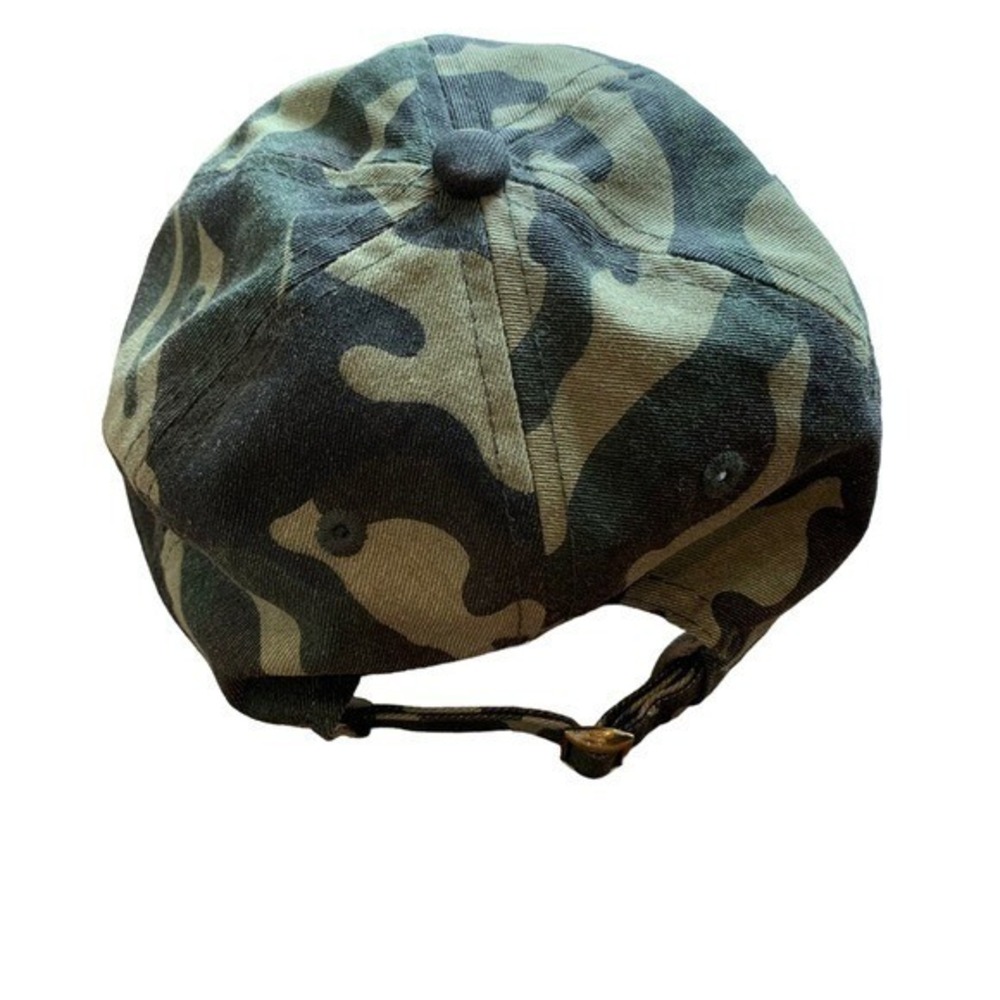 NASA Camo Hat One Size Green NEW Military Space Logo Streetwear Y2K - Picture 3 of 6
